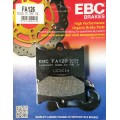 EBC Brakes Double-H Sintered Superbike Brake Pads Front - FA126R EBC Brakes Double-H Sintered Superbike Brake Pads Front - FA126R